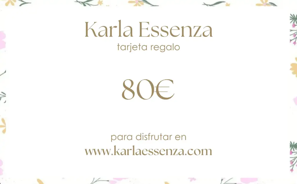 Tarjeta regalo 80€  