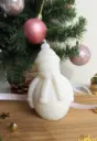 Vela muñeco nieve