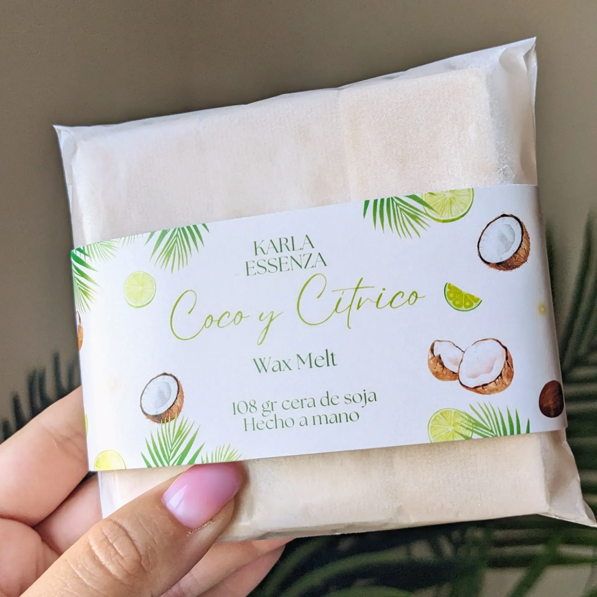 Bombones aromáticos (Coco y Cítricos)