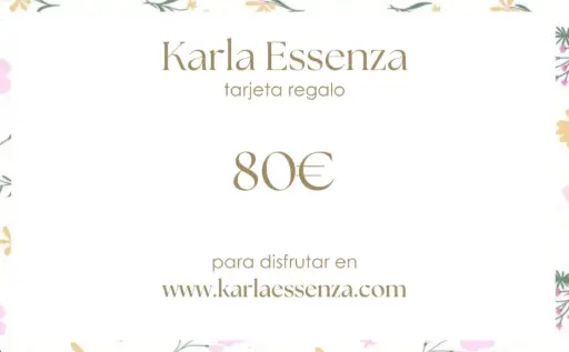 Tarjeta regalo 80€  